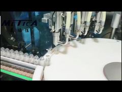 Máy dán nhãn đóng nắp dầu gội 20ml
