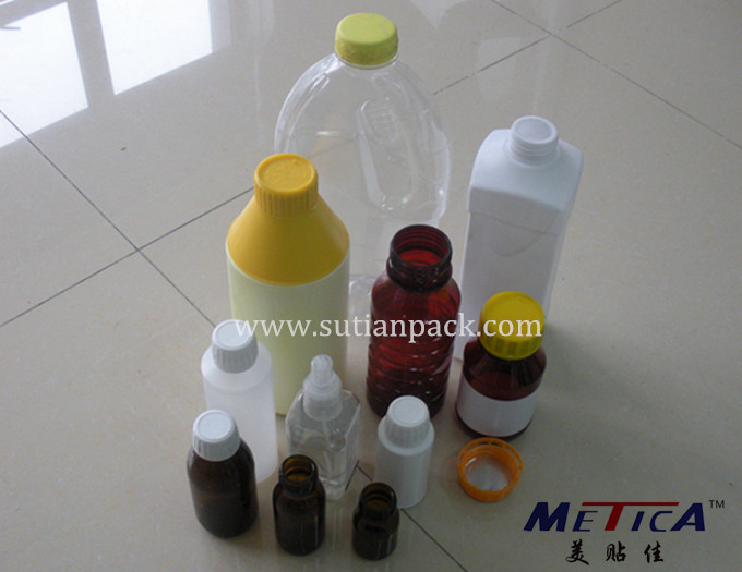 Máy đóng nắp và đóng nắp chai thủy tinh tự động loại quay tự động 2000bph