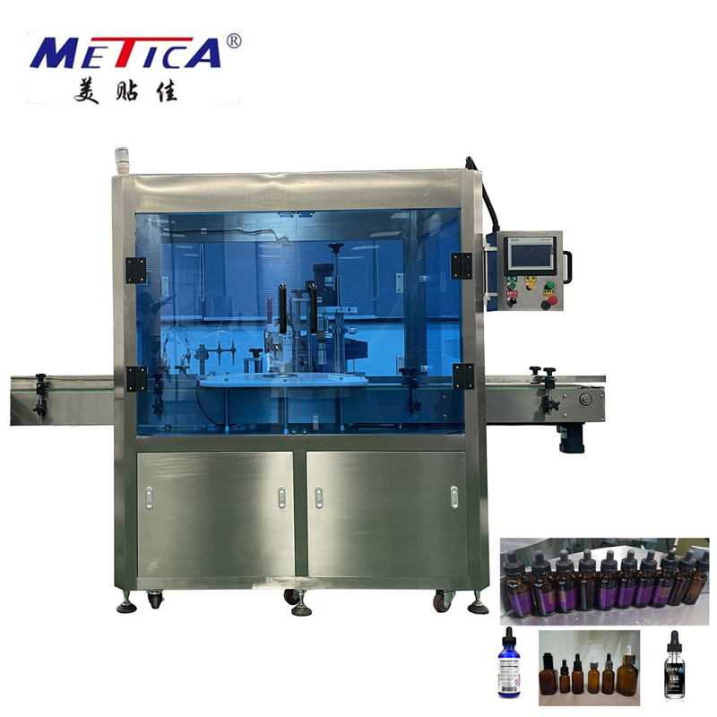 Máy đóng chai đơn khối tự động cho dầu thiết yếu và sản phẩm tương tự