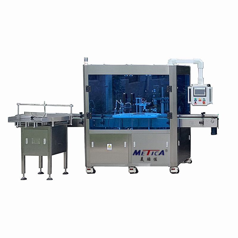 Máy bơm nén chai dầu thiết yếu tự động cấp độ đầu tiên 1200-1800BPH 2 đầu máy bơm bánh răng đơn bơm