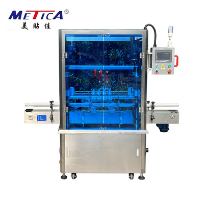 Máy chiết rót chai nước trái cây 100-1000ml lỏng với bơm nhu động