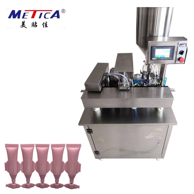 Máy chiết rót ống kem mềm nhỏ 10ml với hệ thống niêm phong siêu âm