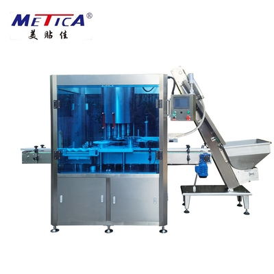 Máy đóng nắp chai quay tốc độ cao tự động 100BPM cho chai nhựa