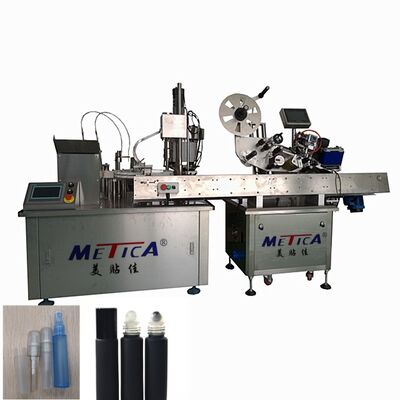 Máy đóng gói, đóng nắp và chiết rót nước hoa tự động 10-20ml