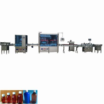 Máy dán nhãn tự động 50-500ml xi-rô và chất lỏng uống