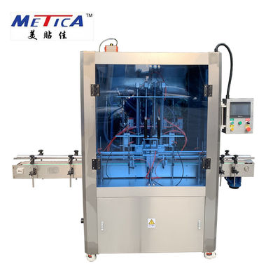 Máy chiết rót chất lỏng và chất lỏng tự động với hệ thống động cơ servo nạp chất lỏng