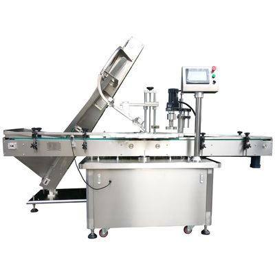 Máy đóng nắp chai 0.6MPa được kiểm soát tần số Máy đóng nắp