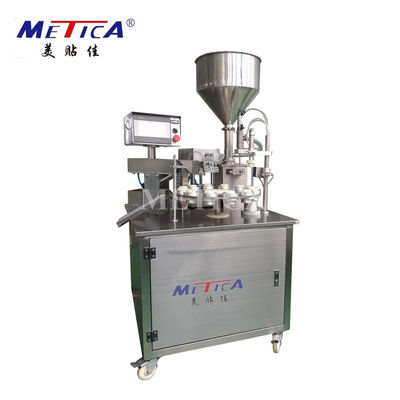 Máy chiết rót và niêm phong ống bán tự động Màn hình cảm ứng Máy làm kín ống