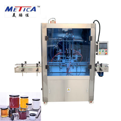 Máy chiết rót mật ong dán dầu ăn được 1000bph-1500bph tùy chỉnh