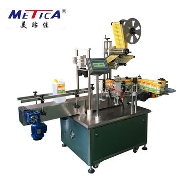 Máy dán nhãn chai 1200BPH-3000BPH với độ chính xác ghi nhãn 1mm