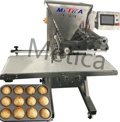 Máy làm đầy bánh OEM 100g Điều khiển màn hình cảm ứng 2000BPH-3000BPH