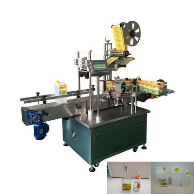 Máy dán nhãn chai tự động 1000BPH-3000BPH cho nhãn dán trên cùng và bên cạnh