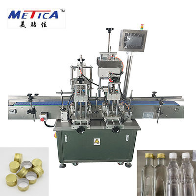 Máy đóng nắp vặn chai nhựa 0.6MPa OEM ODM được hỗ trợ