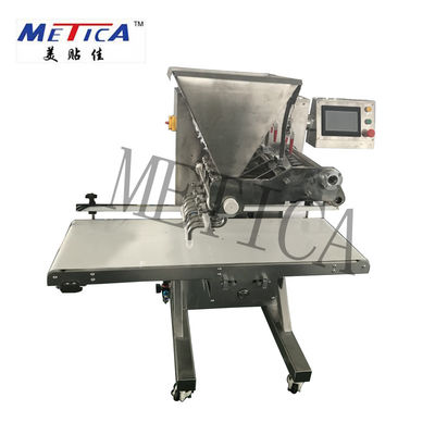 Máy chiết rót bột bánh điều khiển PLC 2000BPH-3000BPH với 8 đầu phun