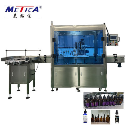 Máy chiết rót và đóng nắp đơn khối 1500bph-2000bph cho chai tinh dầu 20ml
