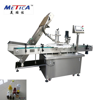 Máy đóng nắp lug dầu dừa SS304 3000BPH có thể lập trình