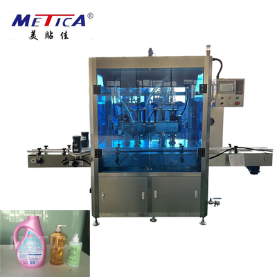Nước rửa tay Dầu gội đầu Theo dõi Chai Máy chiết rót Động cơ Servo