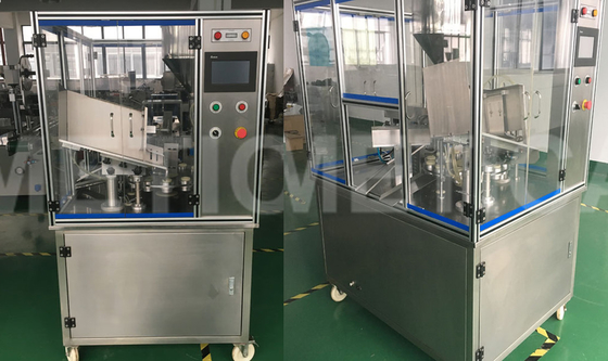 Máy chiết rót và hàn kín ống siêu âm tự động cho máy rửa tay kem đánh răng
